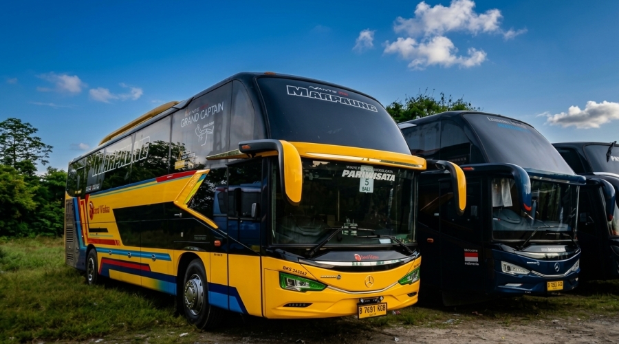 Perjalanan Doa & Kebersamaan yang Khidmat: Sewa Big Bus Avante Grand Captain Sleeper Bus Bus Marpaung untuk Acara Gereja ke Bali