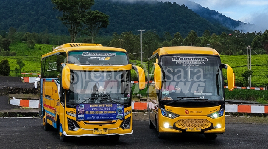 Sewa Bus Pariwisata Marpaung: Jakarta – Tangkuban Perahu, Perfect Choice untuk Liburan Rombongan
